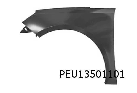 Peugeot 308 (11/13-9/21) voorscherm Links Origineel! 9802164380