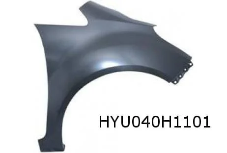 Hyundai iX20 (11/10-) voorscherm Links (zonder zijknipperlichtgat) Origineel! 663111K000