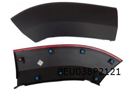Peugeot boxer / Fiat Ducato / Citroën Jumper (-1/18) voorschermverbreder Links (donkergrijs) Origineel! 1612583680