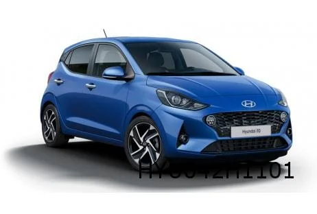 Hyundai	i10 (3/20-) voorscherm Rechts (met knipperlichtgat) Origineel! 66321K7000