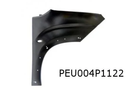Peugeot Partner / Citroën Berlingo (11/19-) voorscherm Rechts (met gaten voor sierlijst) Origineel! 9816483580