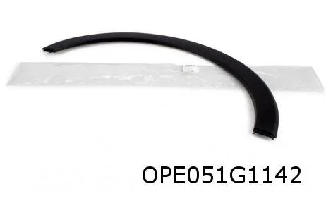 Opel Crossland X (6/17-1/21) wielkuiplijst voorscherm Rechts Origineel! YQ009413XT
