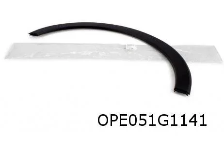 Opel Crossland X (6/17-1/21) wielkuiplijst voorscherm Links Origineel! YQ009412XT