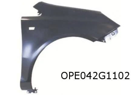 Opel Corsa D (11/06-1/15) voorscherm Rechts Origineel! 93189644