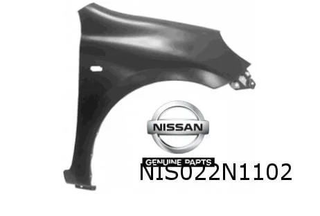 Nissan Micra (6/13-4/17) voorscherm Rechts Origineel! F31003HNAB