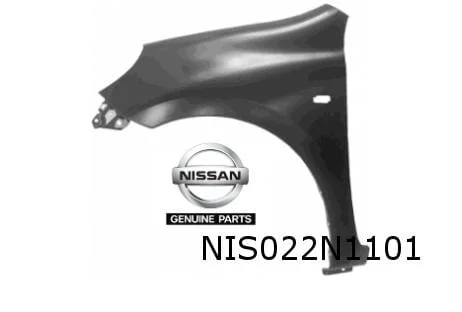 Nissan Micra (6/13-4/17) voorscherm Links Origineel! F31013HNAB