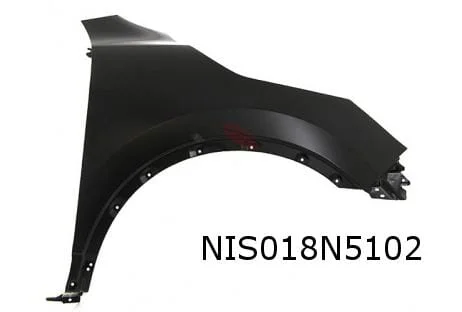 Nissan Qashqai (1/14-5/21) voorscherm Rechts Origineel! F31004EAMB