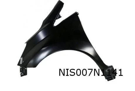 Nissan Note (8/13-5/17) voorscherm Links (zonder zijknipperlichtgat) Origineel! F31013VVAA