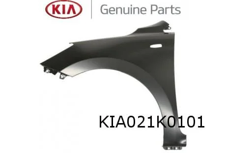 Kia Rio V voorscherm Links (Met zijknipperlichtgat) Origineel! 66311H8050