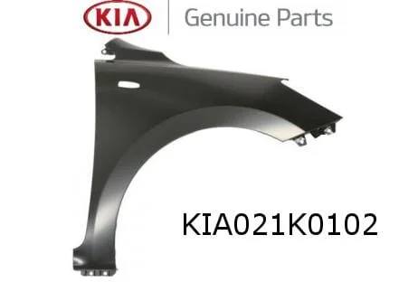 Kia Rio V voorscherm Rechts (Met zijknipperlichtgat) Origineel! 66321H8050