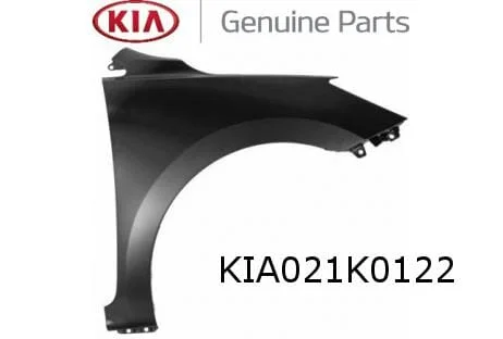 Kia Rio V voorscherm Rechts (Zonder zijknipperlichtgat) Origineel! 66321H8000