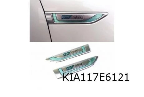 Kia Optima embleem "ECO-hybrid" voorscherm Links Origineel!  877714U500