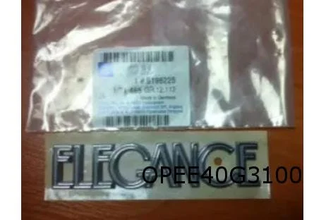 Opel Corsa C Combo / Meriva (11/00-2/12) embleem tekst "Elegance" achterzijde Origineel! 09196225