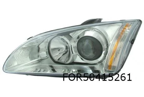 Ford Focus II (-4/08) koplamp Links (met actieve bochtverlichting) (chrome) OES! 1480994