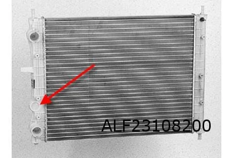 Fiat Bravo/a / Marea (2.0i-20V)(-AC) -10/98 / (1.8i-16V)(-AC) radiateur OES! 7767440