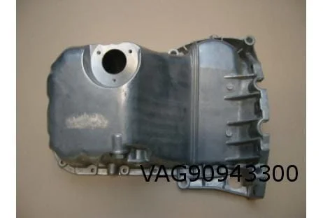 Audi A4 / A6 (-2/99) (1.8i 92Kw.) carterpan aluminium (met gat voor oliepeilsensor) MQ! 058103598B