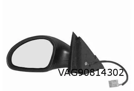 Seat Ibiza (1/95-1/98) spiegel Rechts elb verwarmd (el inklapbaar) (te spuiten) MQ! VAG90814302