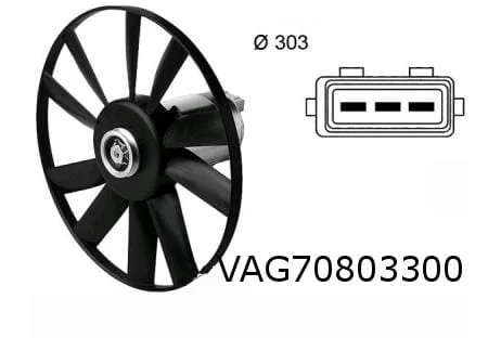 Seat Toledo / Volkswagen Passat B3 (-4/99) (1L) (1.6/1.8/2.0) /(1.6/1.8/2.0/2.8/1.9D/1.9TD) ventilator MQ! 357959455D