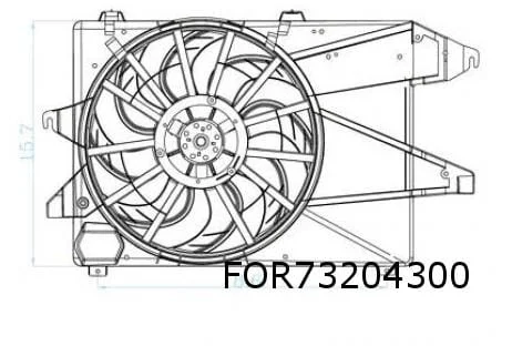 Ford Mondeo I / !! (-10/00) (1.8TD) (-AC) ventilatorunit MQ! 1018228