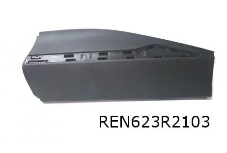 Renault Captur (4/13-1/20) stootlijst achterportier Links (zwart) Origineel! 828771799R