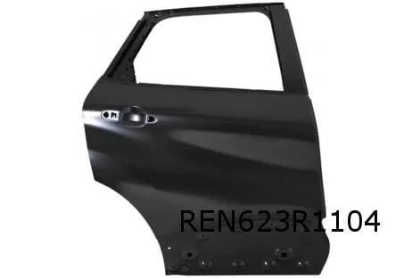 Renault Captur (4/13-1/20) achterportier Rechts Origineel! 821000283R