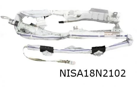 Nissan Qashqai (1/14-5/21) gordijnairbag Rechts Origineel! 985P04EA0A