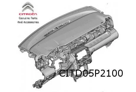 Citroën C3 Aircross (10/17-7/21) dashboard (bij projectiedisplay)Origineel! YQ002497CY