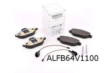 Fiat 500 (9/07-10/15) remblokset Links en Rechts compleet Origineel! 77365816