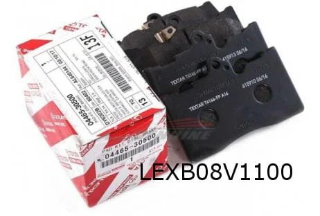 Lexus GS / IS (3/12-) remblokset voorzijde (1.2 / 1.4) Origineel! 0446530500