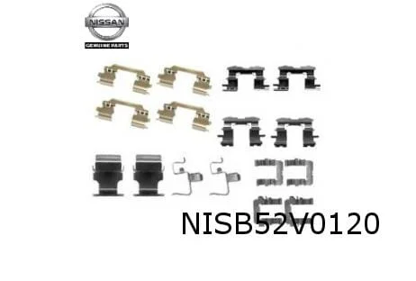 Nissan NV200 (11/09-9/19) montageset remblokken voor Origineel! D1080JX50B