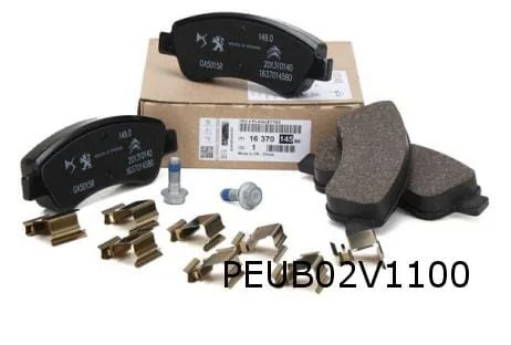 Citroën / DS / Peugeot (4/06-) remblokset voorzijde Origineel! 1646186180