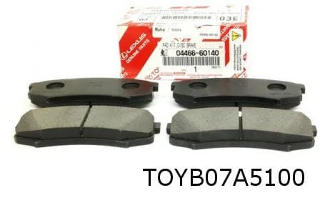 Toyota Land Cruiser 150 (10/09-) remblokset achterzijde Origineel! 0446660140