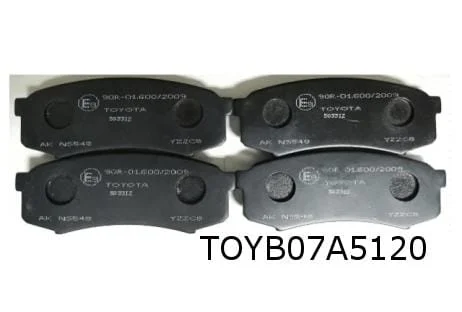 Toyota Land Cruiser 150 (10/09-) remblokset achterzijde (Optifit) Origineel! 04466YZZC8