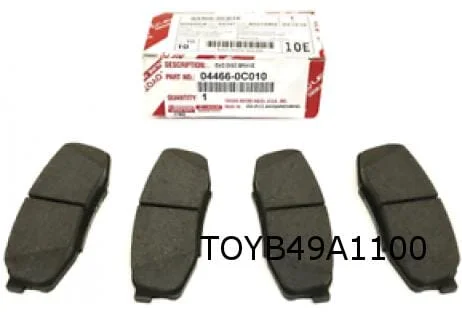 Toyota Tundra (-8/17) remblokset achterzijde Origineel! 044660C010
