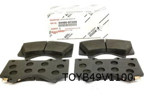 Toyota Tundra (1/07 - 8/17) remblokset voorzijde Origineel! 044650C020