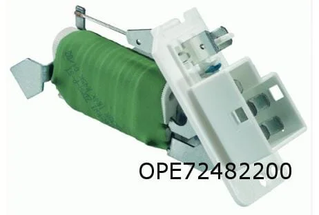 Opel Astra F / Calibra / Vectra A / Saab 900 (-9/02) kachelweerstand (4-traps) OES! 4758272