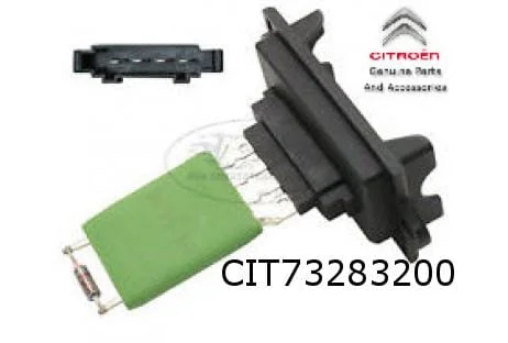 Citroën C5 I (-11/04) kachelweerstand (+/-AC) (niet met klimaatregeling) OES! 6441T6