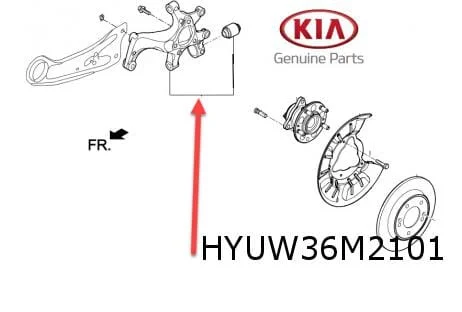 Hyundai i30 / Kia Ceed / ProCeed / Xceed (4/17-8/22) fuseestuk Links achter Origineel! 52710G4AA0