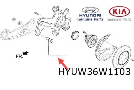 Hyundai Ioniq / Kia Niro (6/16-8/22) fuseestuk Links achter Origineel! 52710G2000