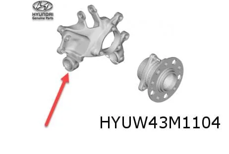 Hyundai Tucson / Kia Sportage (1/21-) fuseestuk Rechts Achterzijde Origineel! 52711N7100