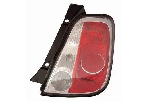 Fiat 500 (9/07-10/15) (312) Achterlicht R (500S/Zwarte Rand) OES! 51934476