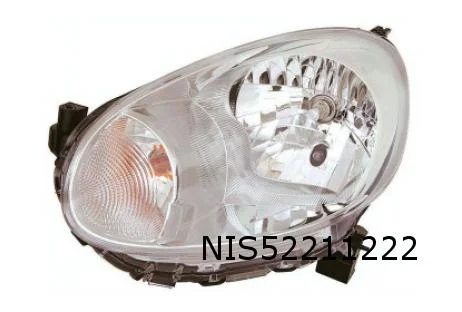 Nissan Micra (11/10-6/13) Koplamp Rechts OES! 260101HB0B