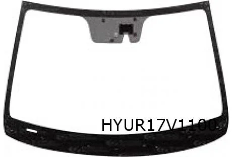 Hyundai i20 (1/15-11/20) voorruit (groen getint/VIN-venster/Lane Departure Warning) (5-drs.) Origineel! 86110C8080
