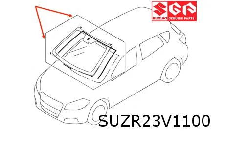 Suzuki SX4 (9/13-1/22) S-Cross voorruit Origineel! 8451061M42