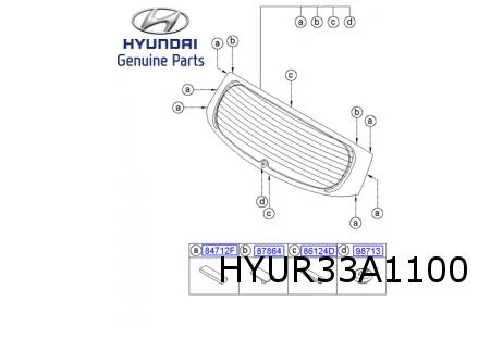 Hyundai i10 (1/14-2/20) Achterruit (tinted) Origineel! 87110B9030
