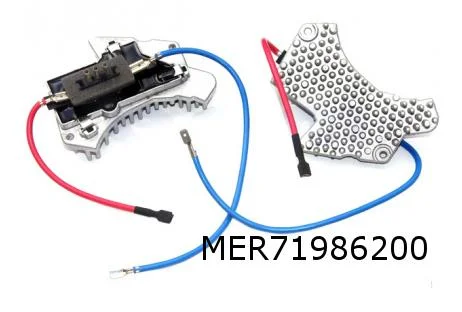 Mercedes-Benz C-klasse 5/95- / SLK / E-klasse / CLK / Crossfire (niet met ECC) regeleenheid kachelventilator OES! 5096900AD