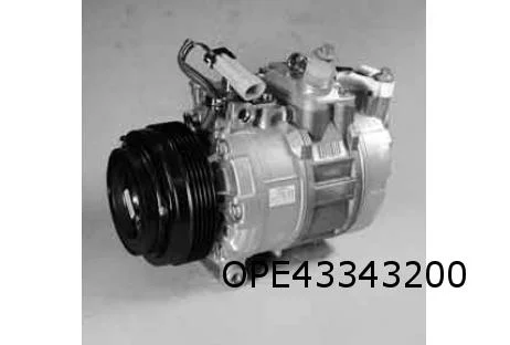 Opel Astra G/Zafira A (9/00-) (X16XEL/Z16XE/X18XE1/Z18XE) compressor AC Denso (identiteit MW / RT) OES! 1854096