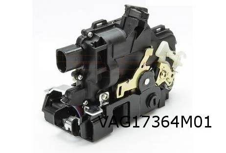 Skoda/Volkswagen VAG slotmechanisme achterportier Links OES! 5N0839015J