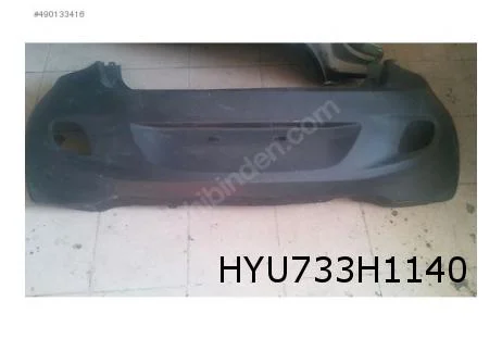 Hyundai i10 (1/14-1/17) achterbumper (versie Pure / zwart) Origineel! 86611B9010