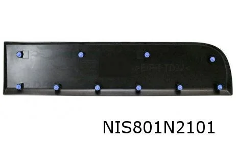 Nissan/Opel/Renault Stootlijst achterdeur Links Zwart Origineel! 9036100Q0B
